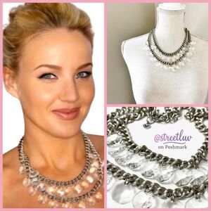 Stella & Dot Byblos Statement Necklace Vintage